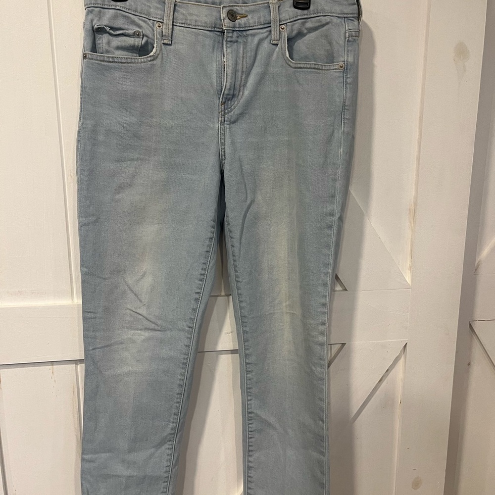GAP Blue Straight Leg Jeans Classic Style